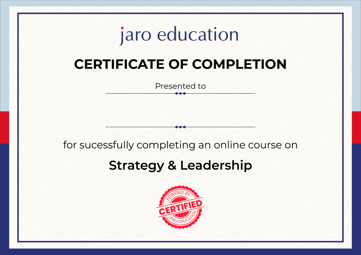 Earn Certificate